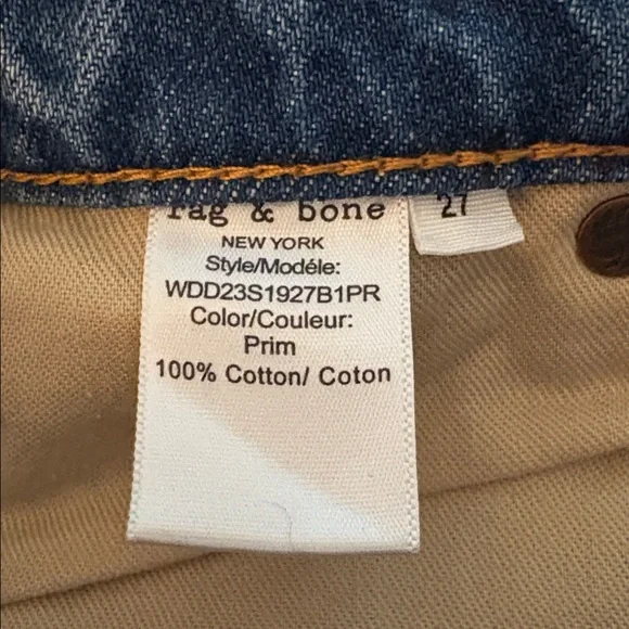 rag & bone Distressed Blue Jean Short Bundle - Picture 4 of 10